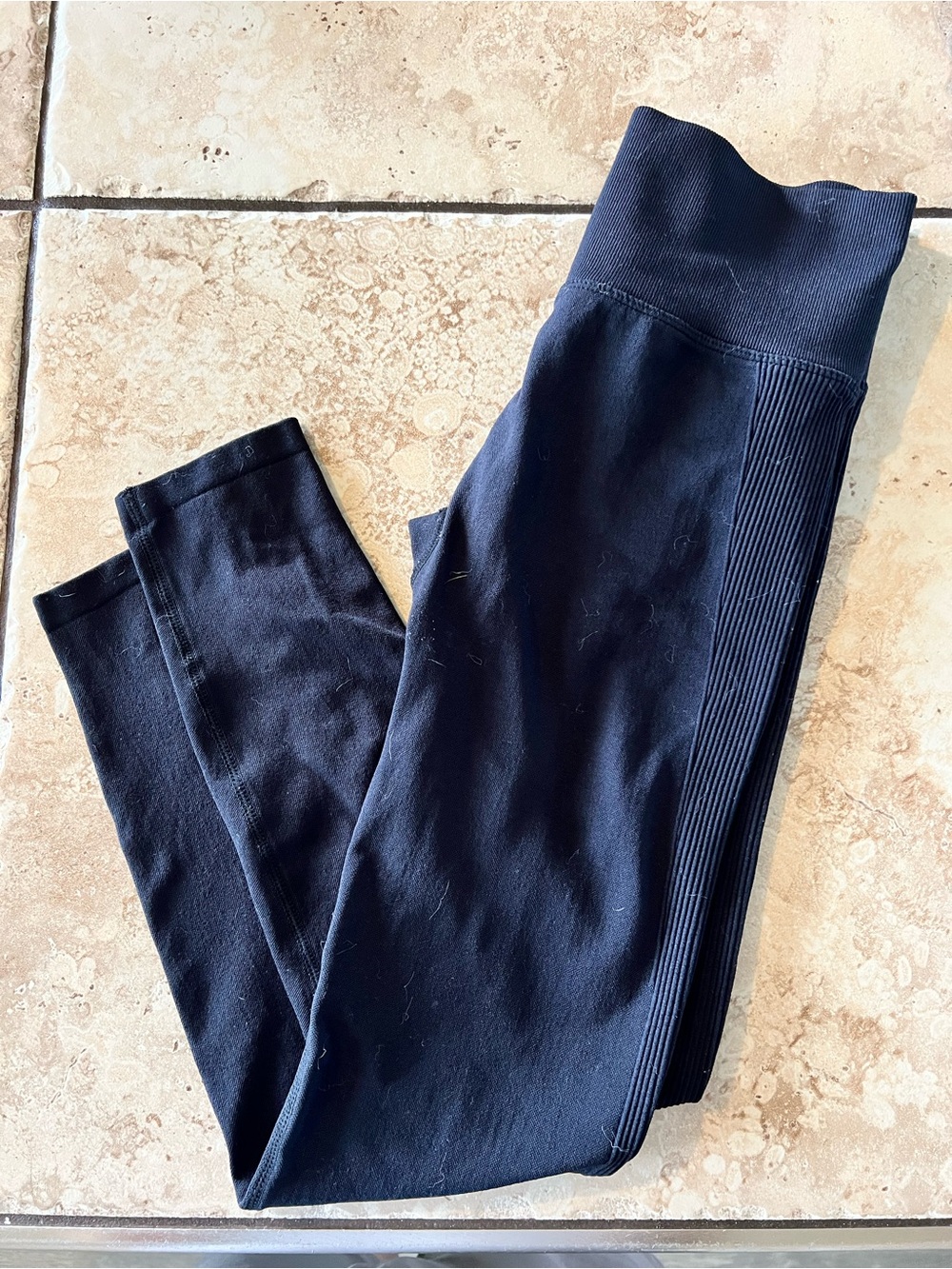 Women’s black workout leggings